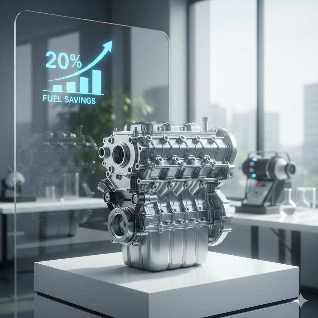 ภาพรถบรรทุกที่ประหยัดน้ำมันดีเซล