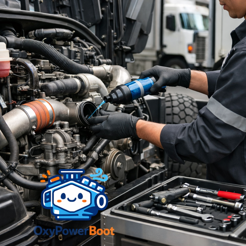 การบำรุงรักษาเครื่องยนต์รถบรรทุกหนัก