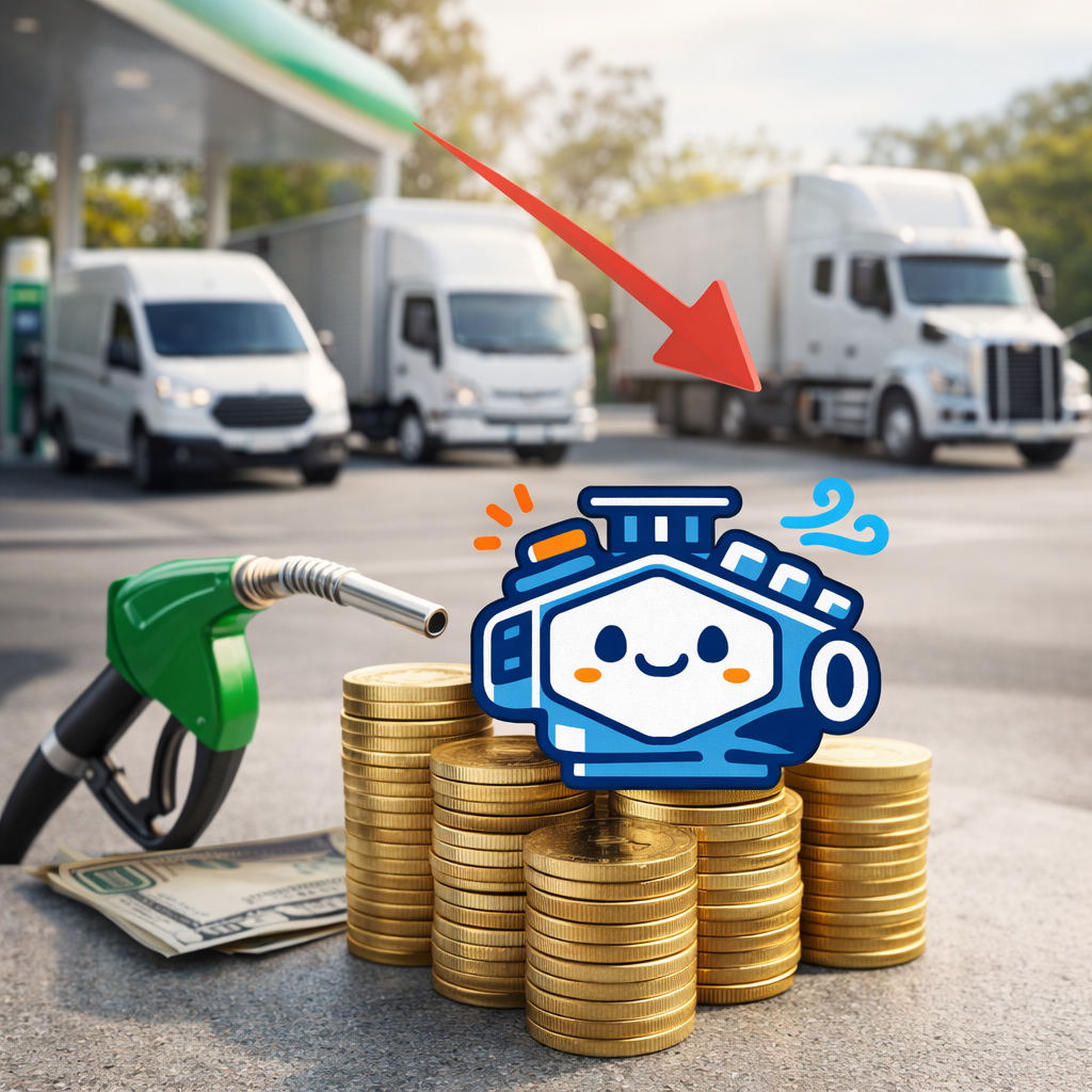 ลดค่าใช้จ่ายเชื้อเพลิงฟลีทรถ