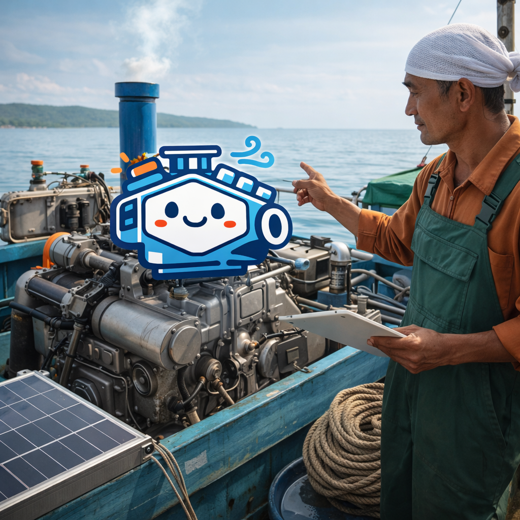 วิธีประหยัดน้ำมันเรือประมง