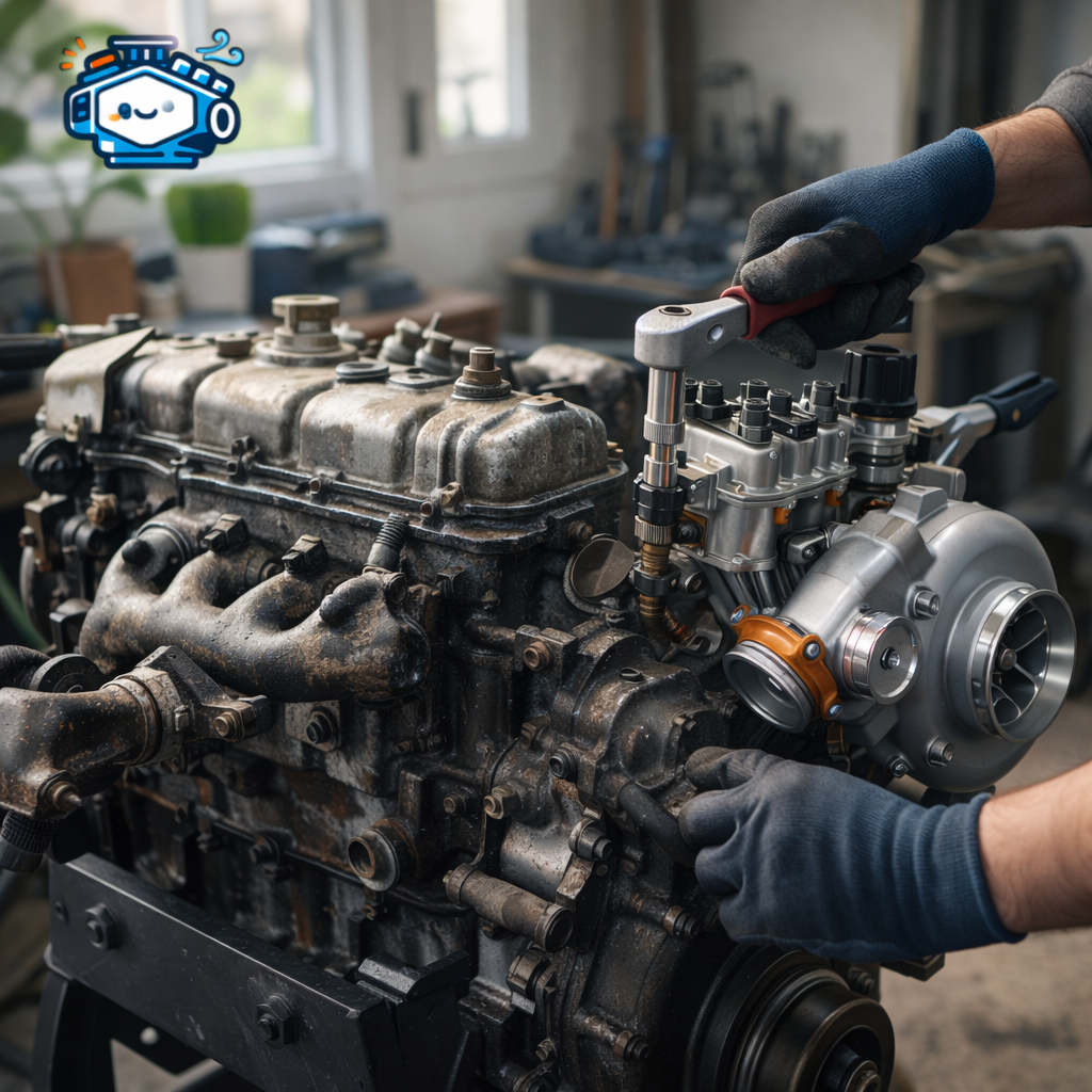 ฟื้นฟูเครื่องยนต์ดีเซลคลาสสิก