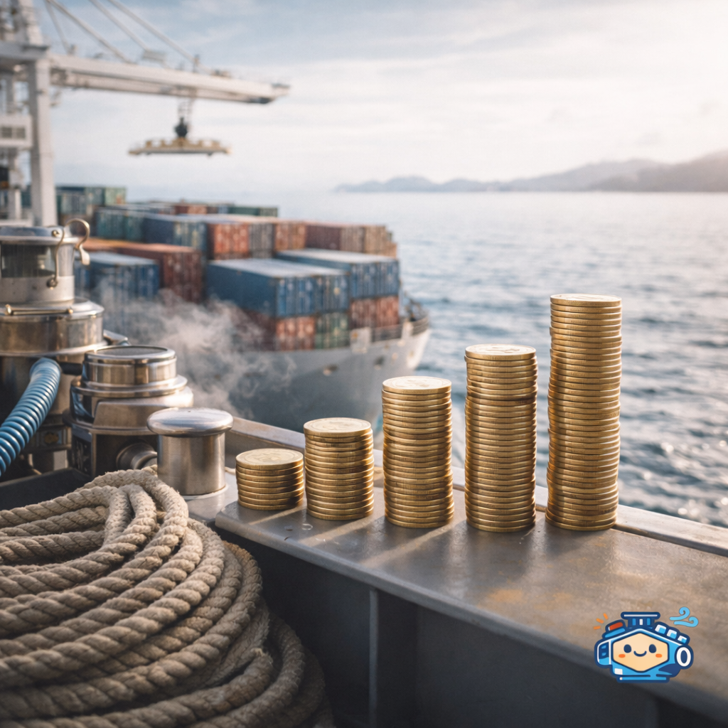 ลดต้นทุนการเดินเรือ