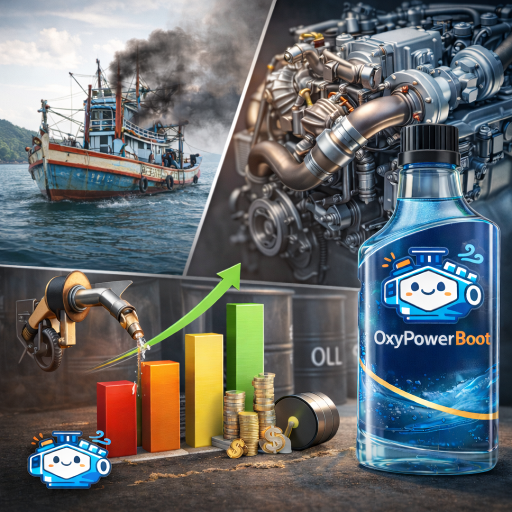 กราฟตัวอย่างการคำนวณ ROI และจุดคุ้มทุนจากการลดการใช้เชื้อเพลิง