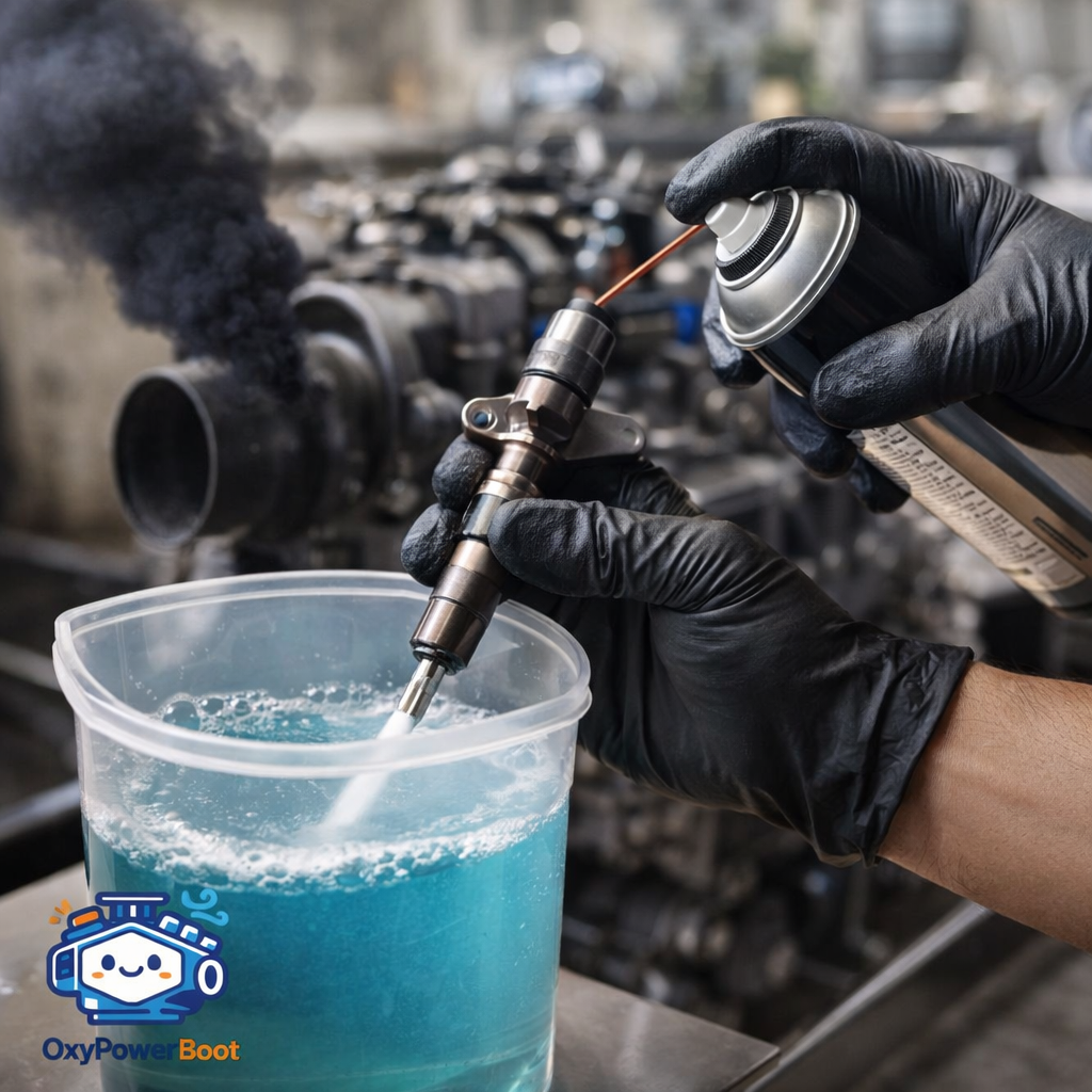 วิธีล้างหัวฉีดดีเซล ลดควันดำ 80%