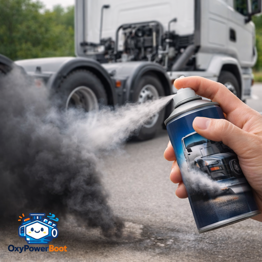 สเปรย์ลดควันดำรถบรรทุก เห็นผลทันที