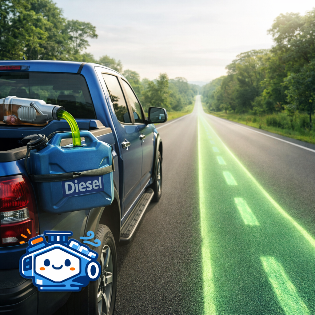 สารเพิ่มระยะทางวิ่งดีเซล วิ่งได้ไกลขึ้น