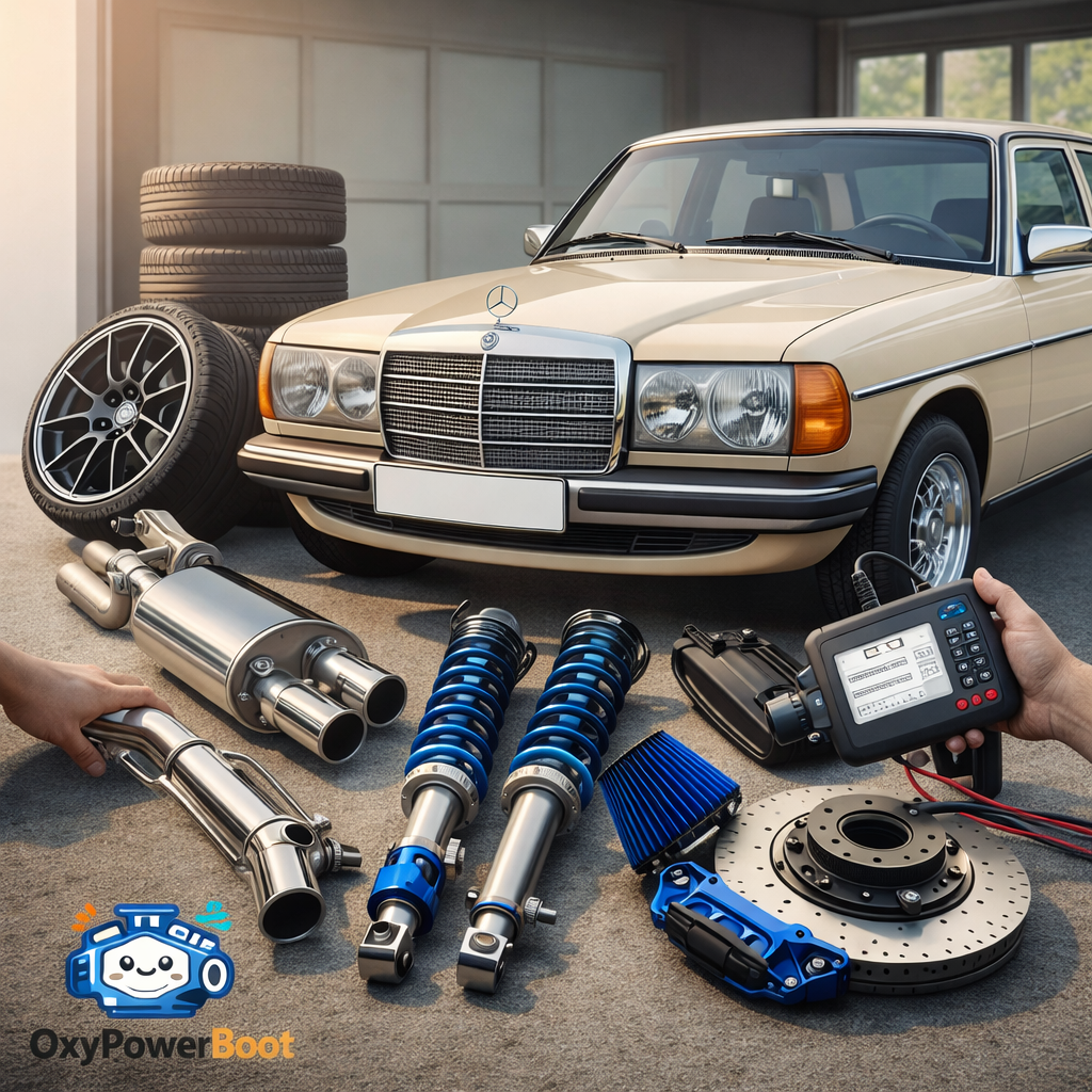 วิธีทำให้ Benz W123 วิ่งรื่นขึ้น