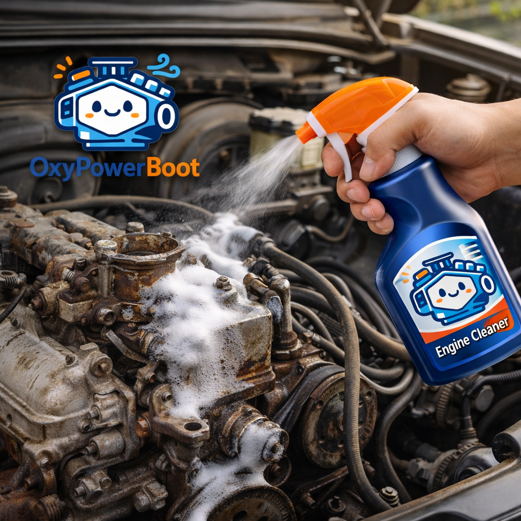 แนะนำน้ำยาทำความสะอาดเครื่องยนต์รถเก่า