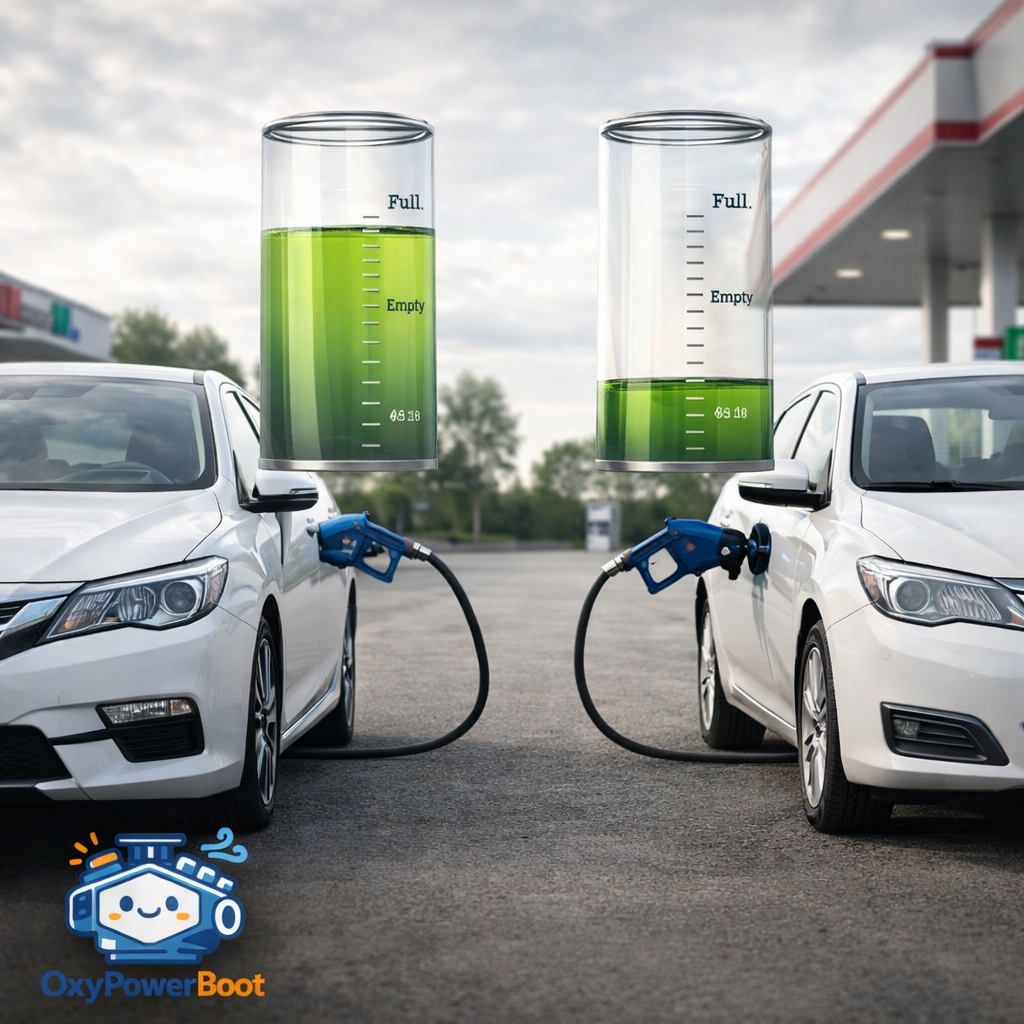 ภาพประกอบเกี่ยวกับ รีวิวเพิ่มแรงม้าด้วย OxyPowerBoost เช่น รถดีเซล เครื่องยนต์ หรือกราฟต้นทุนน้ำมัน