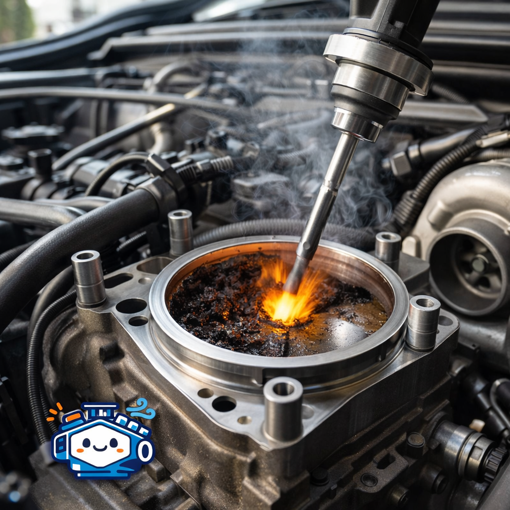 ล้างเขม่าในกระบอกสูบ เพิ่มแรงม้าดีเซล